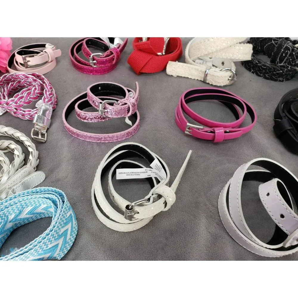 Lot Of 20 Kid‎ Sizes Small And Medium Various Brands Belts